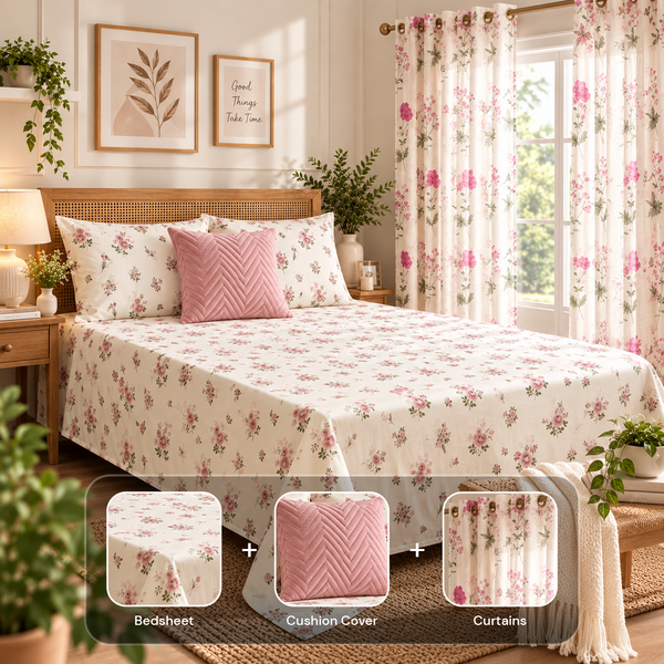 Blush Garden- A Soft And Pretty Bedroom Refresh