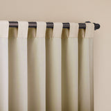 Fort Essential - Back Tab Blackout Curtain (Beige)