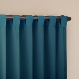 Fort Essential - Back Tab Blackout Curtain (Blue)