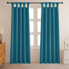 Fort Essential - Twist Tap Top Solid Blackout Curtain (Blue)