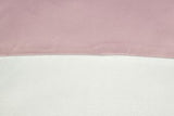 Double Color Pattern Cushion Cover (White & Lavender)