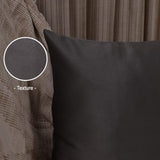 Solid Durable Cushion Cover (Grey)