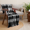 Breton Black Harlequin - Plaid Woven Throw