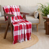 Breton Red Harlequin - Plaid Woven Throw