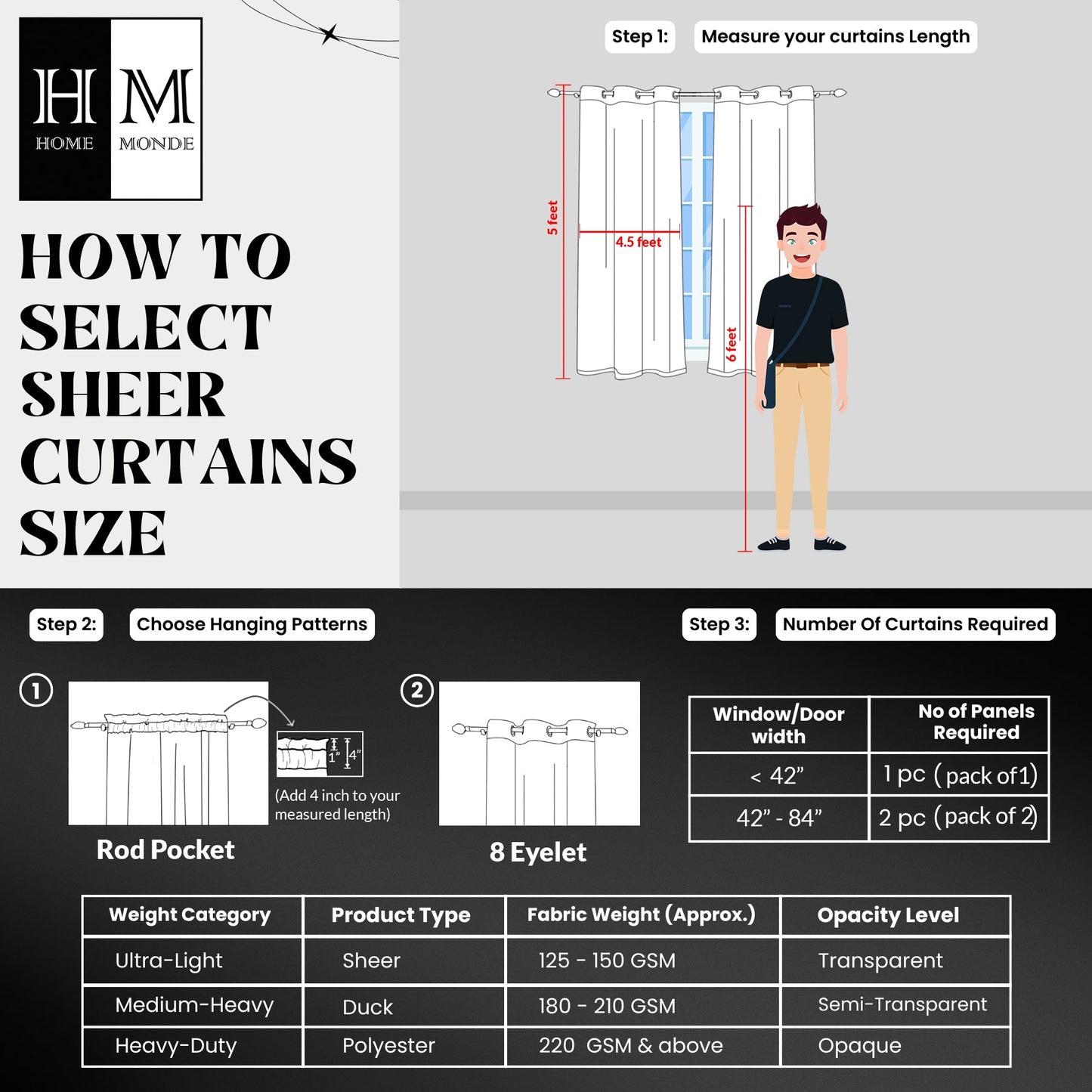 Fort Handpicked Breeze - Celeste Sheer Curtain