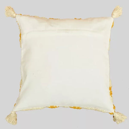Featherfield Shell - Tufted Cushion Cover Yellow