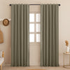 Fort Essential - Back Tab Blackout Curtain (English Grey)