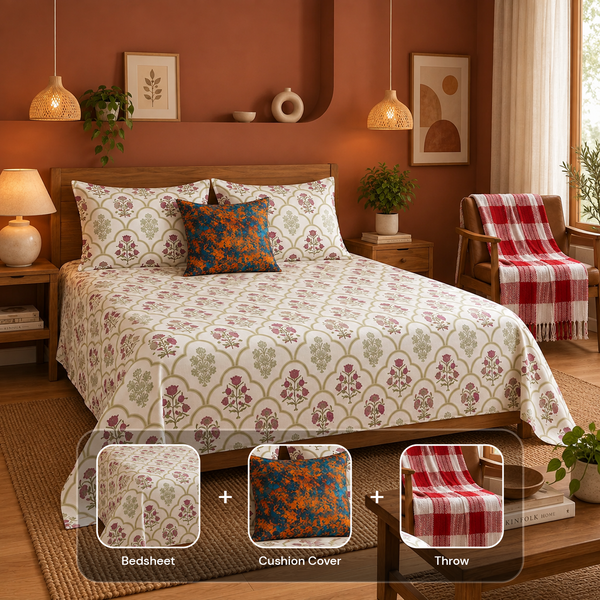 Festive Bloom- A Colourful Refresh For Your Home