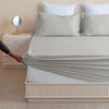 Fort Sublime - Solid Fitted Bedsheet (Light Grey)