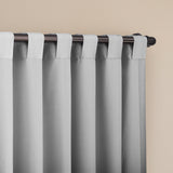 Fort Essential - Back Tab Blackout Curtain (Greyish White)