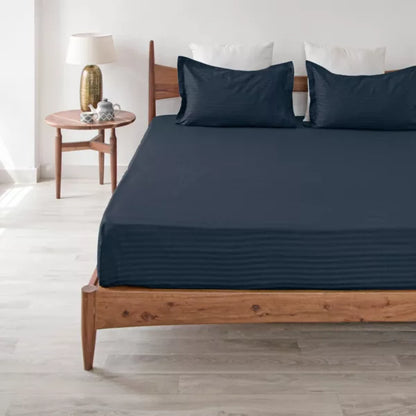 Breton Nap - Bedsheet Dark Blue