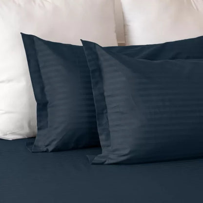Breton Drowsy - Pillow Cover Dark Blue