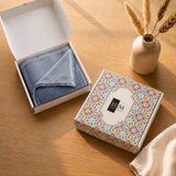 Fort Mellow - Solid Plush Blanket (Frost Blue)