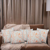 Imprimer Cage - Printed Cushion Cover (Orange)