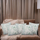 Imprimer Cage - Printed Cushion Cover (Green)