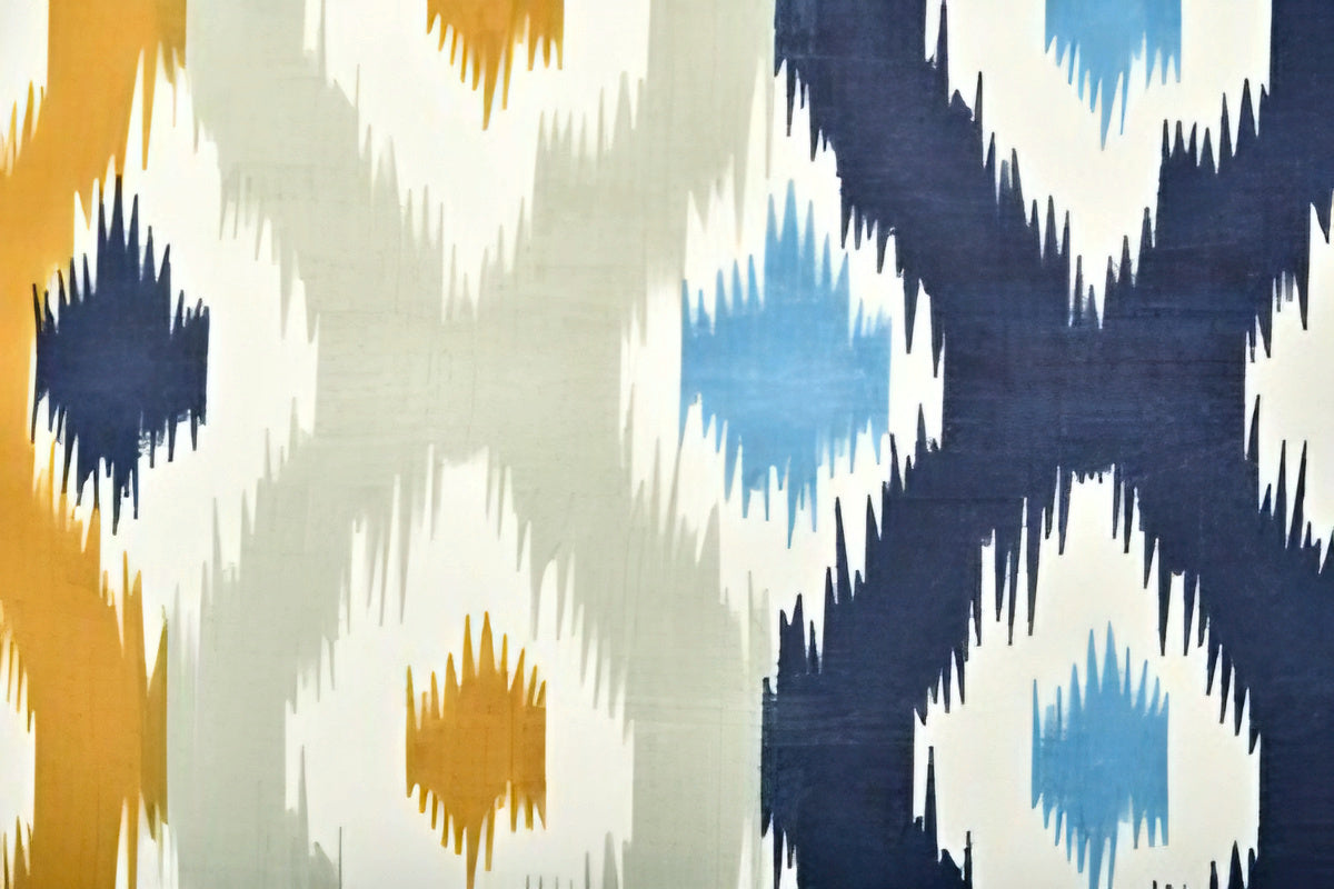 Imprimer Rhombus - Printed Lumber Cushion Cover (Multicolor)