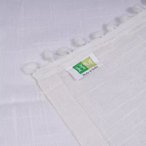 Fort Handpicked Breeze - White Sheer Curtain