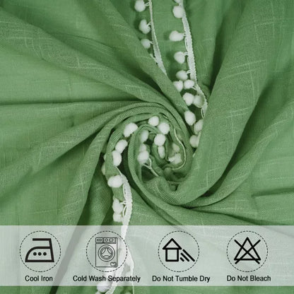Handpicked Dazzle - Curtain Mint Green