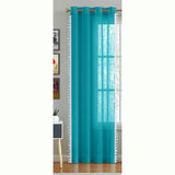 Fort Handpicked Breeze - Blue Sheer Curtain