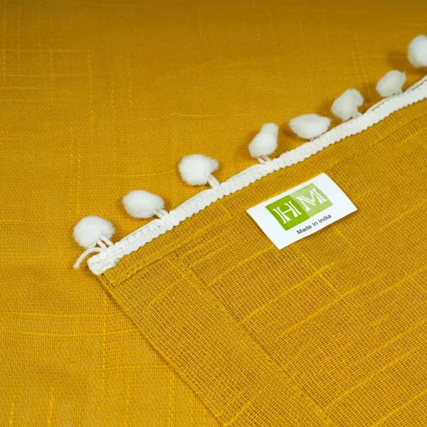 Fort Handpicked Breeze - Yellow Sheer Curtain