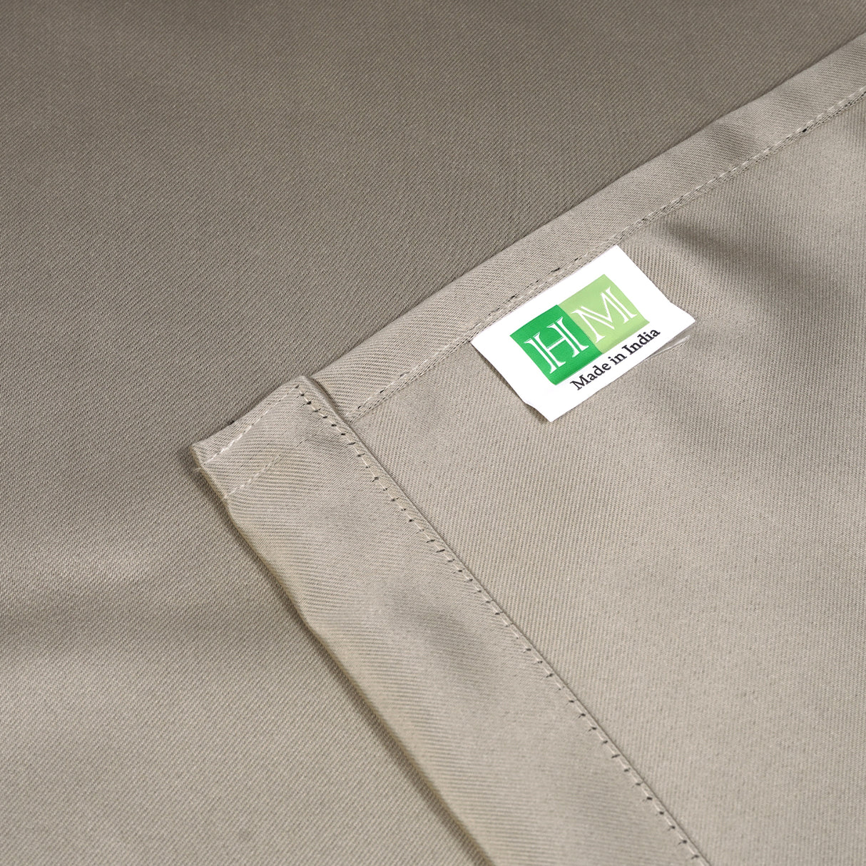 Fort Essential - Twist Tap Top Solid Blackout Curtain (Beige)