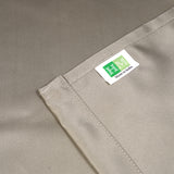 Fort Essential - Twist Tap Top Solid Blackout Curtain (Beige)