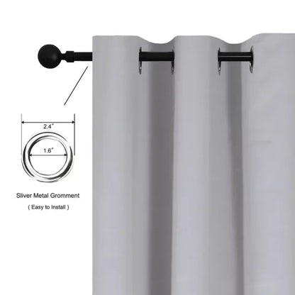 Fort Essential - Curtain Greyish White