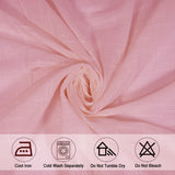 Fort Absolute - Pink Loop Sheer Curtain