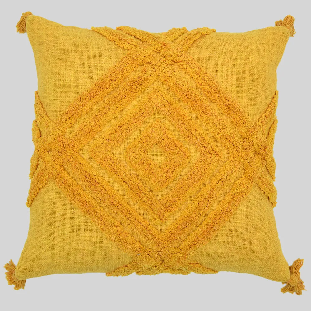 Featherfield Grid - Tufted Cushion Cover