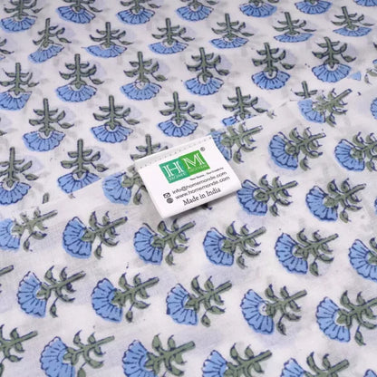 Imprimer Floret - Fabric Blue