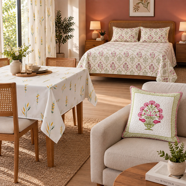 Pink & Green Welcome- A Fresh Start For Your New Home