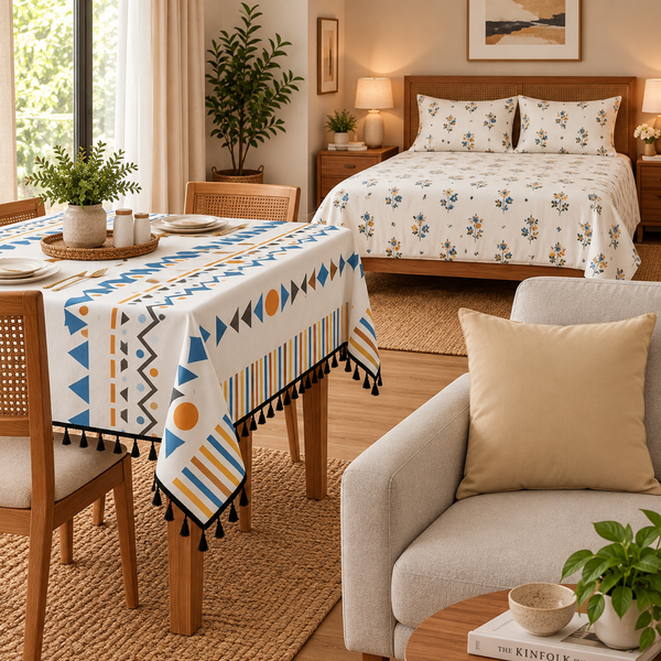 Blush & Blue- A Soft Welcome Home