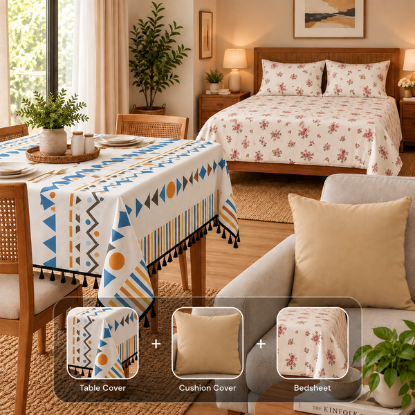 Blush & Blue- A Soft Welcome Home