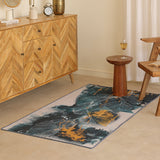 Imprimer Ginkyo - Digitally Printed Felt Rug (Multicolor)