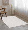 Tessitura Chromatic - Herringbone Cotton Rug (White)