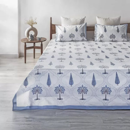 Imprimer Palmira – Bedsheet Blue