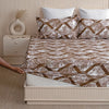 Imprimer Ruby ZigZag - Printed Fitted Bedsheet (Camel)