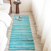 Earthology Harmony - Recycled Runner Rug (Turquoise)