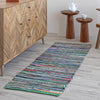 Earthology Harmony - Recycled Runner Rug (Multi-Green)