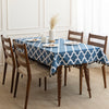 Imprimer Handpicked Quatrefoil - Table Cover (Blue)