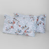 Imprimer floral mist - Pillow Cover (Light Cyan) (Bedsheet Excluded)