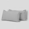 Fort Nightingale - Solid Pillow Cover (Grey) (Bedsheet Excluded)