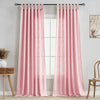 Fort Absolute - Pink Loop Sheer Curtain