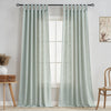 Fort Absolute - Silver Grey Loop Sheer Curtain