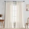 Fort Absolute - White Loop Sheer Curtain