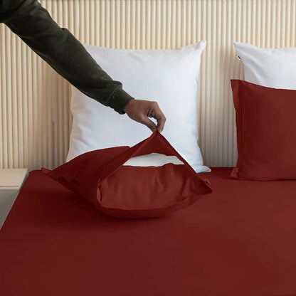 Fort Sublime - Fitted Sheet Maroon
