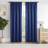 Fort Essential - Rod Pocket Blackout Curtain (Navy Blue)