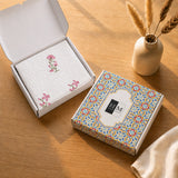 Floral Pink Quilted Pillow Covers