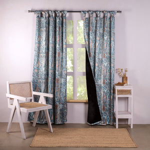 Imprimer River Village - Twist Tab Top DP Curtain