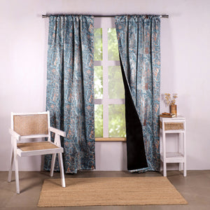 Imprimer River Village - Rod Pocket DP Curtain